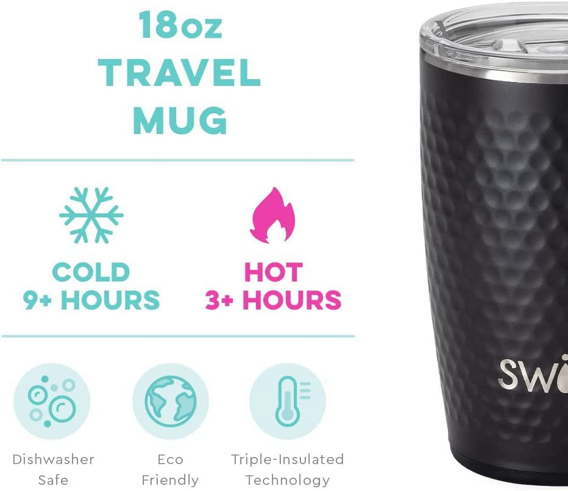 Swig Life 18oz Travel Mug | Insulated Stainless Steel Tumbler with Handle | Wild Child