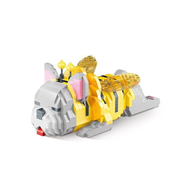 Cute Animal Micro Particle Building Blocks, Cute Pet Series Mini Building Blocks Kit