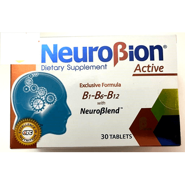 NEUROBION Active Vitamin B1 B6 B12 w/ Neuroblend 30 Tablets