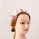 thumbnail image 3 of Cinta para el cabello con turbante elástico con estampado de flamencos para mujer y Blanco, 3 of 9
