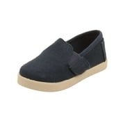 TOMS Tiny Avalon Sneakers in Navy Burlap