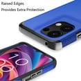 thumbnail image 3 of For TCL K33 5G T513V Shockproof Hybrid Cell Phone Cover Case - MK Blue, 3 of 6