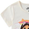 thumbnail image 4 of DreamWorks Gabby's Dollhouse Short Sleeve T-Shirt and Pleated Skirt Set (Girls), 2 Piece Set, Sizes 3T-10, 4 of 8