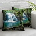 thumbnail image 3 of Fenyluxe Fall Decor Short Plush Pillow Covers for Couch Sofa Indoor Outdoor - 1PC 20x20in, 3 of 5