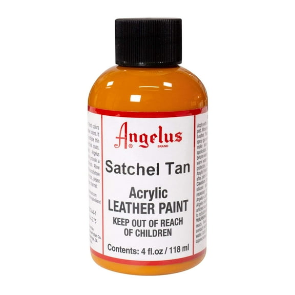 Angelus Leather Paint, Satchel Tan, 1oz jar (720-01-275)