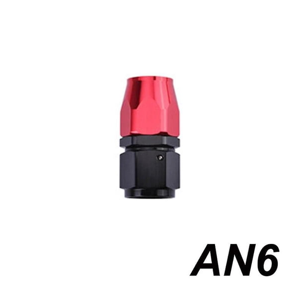 Universal AN4/6/8/10/12 Swivel Hose Oil Fuel Hose Reusable Adapter Hose Pipe End Connector for CPE Braided Fuel Hose~3536