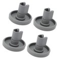 thumbnail image 1 of Dishwasher Wheels, Safe Flexible Impact Resistant Dishwasher Wheel Kit 4Pcs Environmental Protecting  for Kitchen, 1 of 7