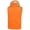ORANGE, variant on Men's Waterproof Cycling Vests with Hood, Lightweight Reflective Stretch Sleeveless Vest for Cycling, Running, Camping (S, Black)
