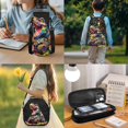 thumbnail image 2 of HUIACONG Rainbow Dinosaur Monster Truck Backpack for Boys Girls, Colorful Dinosaur Print School Bag 4PCS Pack with Lunch Box, Pencil Case and Water Bottle Sleeve for Elementary Kids, 2 of 7