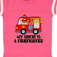 thumbnail image 4 of Inktastic Fireman Uncle is a Firefighter Boys or Girls Baby Bodysuit, 4 of 5