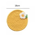 thumbnail image 2 of KARLSITEK Round Cotton Rope Coasters for Drinks Compatible with Most of Mugs and Cups Bowl Pad, 2 of 4