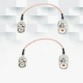 thumbnail image 3 of Línea de puente macho Ticfox conjunto de cable coaxial 2 piezas BNC M hembra a BNC macho, 3 of 9