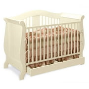 Storkcraft - Aspen Stages 3-in-1 Crib With Drawer, Antique White