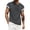 Gray, variant on Men's Color Block T-Shirts Short Sleeve Crew Neck Pullover for Summer Casual, Bold and Trendy Tee Shirt for Men