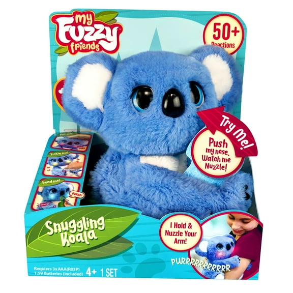 My Fuzzy Friend Koala Interactive Hugging Kids Companion Plush Pet