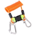 thumbnail image 2 of Diving Lanyard, Quick Release Buckle Nylon Webbing Durable Diving Coil Simple  For Outdoor Climbing, 2 of 8