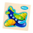 thumbnail image 3 of Blinkol Educational Wooden Puzzle Matching Game Toy for Children Skill Development Early Airplane, 3 of 9