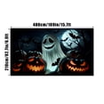 thumbnail image 3 of 480*210 Cm Pancarta Para Puerta De Garaje Exterior Gran Cubierta Decorativa Para Puerta De Halloween Decoración Para Fiestas Puerta De Garaje Exterior Pared De La Casa Z1, 3 of 4