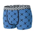 thumbnail image 2 of Rbaofujie Boxer Briefs For Men Men's Boxers Solid Color Open Cotton Underwear, 2 of 6