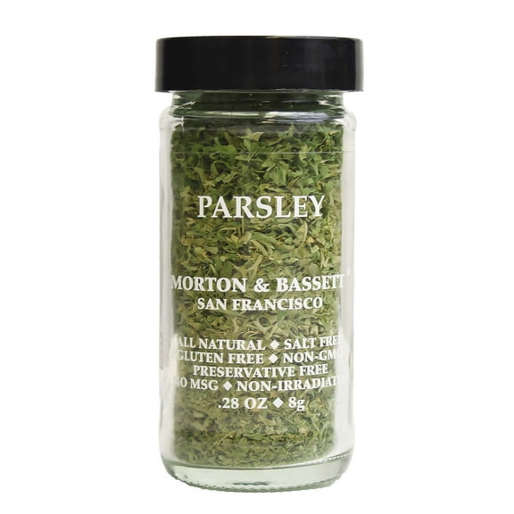 Morton & Bassett Parsley, 0.28 oz – Single Herb