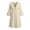 Beige, variant on HBBIKVI Bell Sleeve Peasant Dress for Women Boho Off-Shoulder Long Sleeve A-Line Mini Dress with Decorative Button and Side Pockets for Vacation Style
