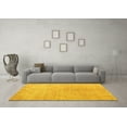 thumbnail image 3 of Ahgly Company Indoor Rectangle Abstract Yellow Modern Area Rugs, 8' x 12', 3 of 4