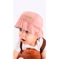 thumbnail image 3 of Wear Sierra Enjoy Summer Holidays Toddler Sun Hat, Soft Blend, UV Protection, Pink, One Size, 3 of 3