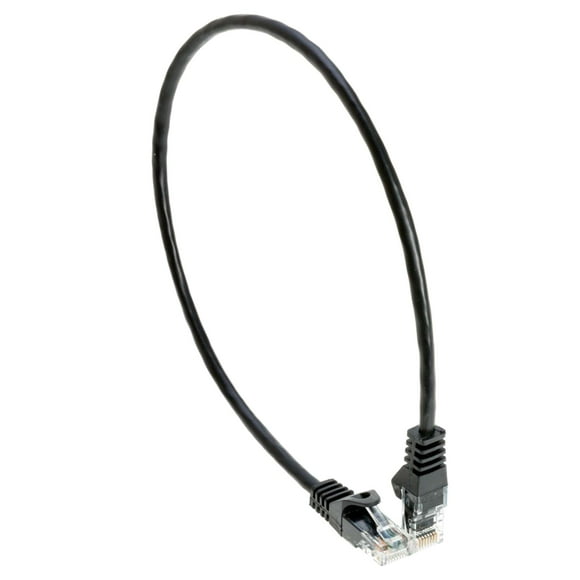Cables Direct Online Cable de conexión Ethernet de red Cat5e de 1,5 pies, cable de Internet de 350 MHz, compatible con PC, portátil, módem, enrutador, televisores, cable de impresora, consolas para el