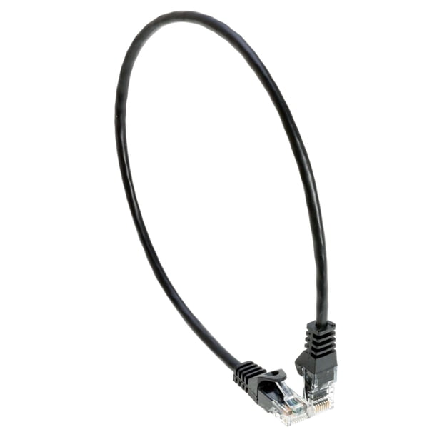 Cables Direct Online Cable de conexión Ethernet de red Cat5e de 1,5 pies, cable de Internet de 350 MHz, compatible con PC, portátil, módem, enrutador, televisores, cable de impresora, consolas para el