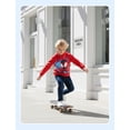 thumbnail image 3 of Marvel Spider-Man Boys Hoodies Miles Morales Red Graphic Pullover Tops Christmas Sweatshirts Toddlers Kids 3-4T, 3 of 7