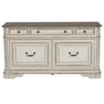 thumbnail image 1 of Magnolia Manor White Credenza, 1 of 6