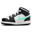 thumbnail image 2 of JORDAN Unisex Toddler Toddler 8 DQ8425-103 White/Green Glow-Black, 2 of 4
