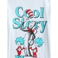 thumbnail image 2 of Dr. Seuss The Cat in the Hat, Boys' & Big Boys' Graphic Tee with Short Sleeves, Sizes 4-16, 2 of 5
