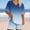 Navy, variant on Caywon Women's V-Neck Short Sleeve T-Shirt and Shorts Two Piece Loungewear Set with Relaxed Oversized Fit for Home and Summer Casual Wear