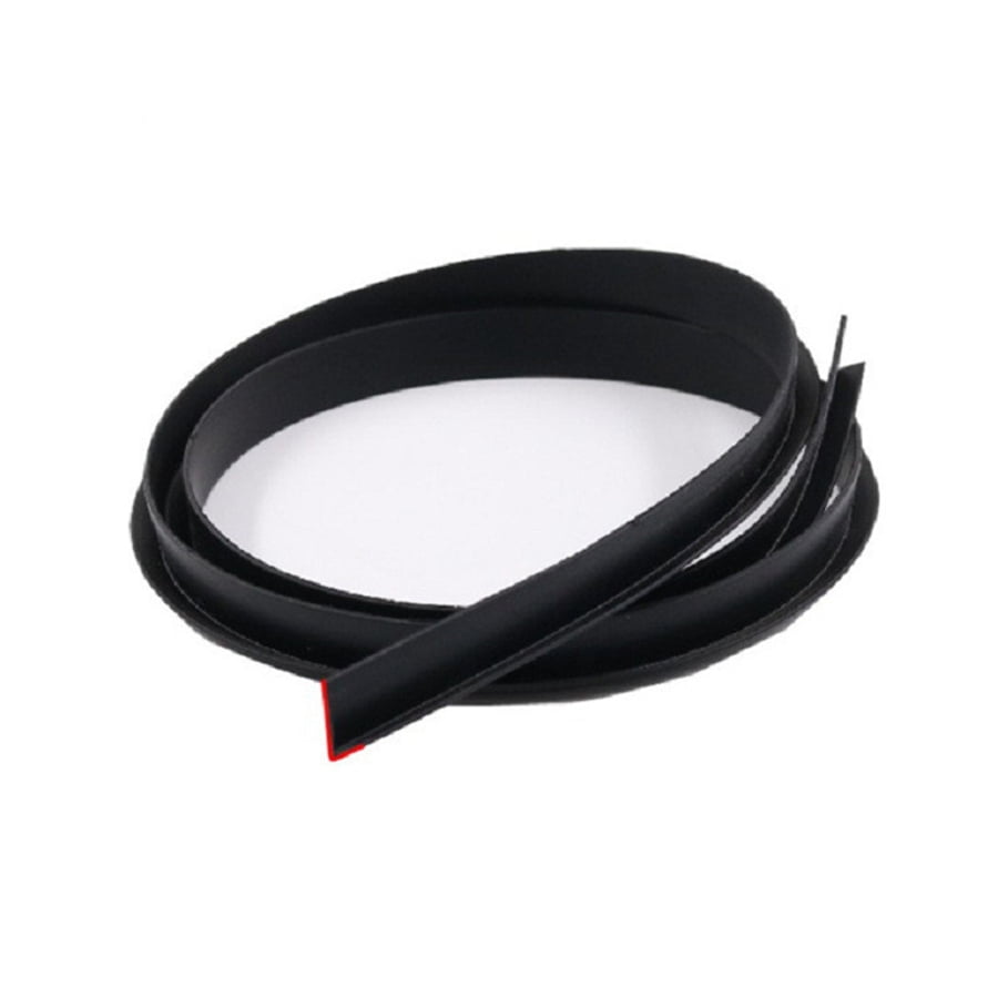 8M Car Door Glass Window Seal Strip V Type Rubber Black Weatherstrip