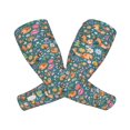 thumbnail image 2 of Sun Protection Arm Sleeves For Men Women, Foxes And Birds In Forest Sleeves To Cover Arms With Thumb Hole Cooling Sleeve, 2 of 2