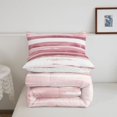 thumbnail image 5 of Erosebridal Linear Geometric Print Twin Comforter Sets,Watercolor Lines Bedding Set,Reversible,2-Piece,1 Comforter and 1 Pillowcase, 5 of 7