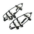 thumbnail image 3 of 2 piezas de crampones de para nieve, 24 , empuñaduras de nieve para botas, sistema de tracción, tacos de duraderos antideslizantes L shamjiam Puños para crampones de hielo, 3 of 9