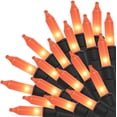 thumbnail image 1 of Halloween Lights, 150 Lights Incandescent Mini Christmas Lights, 33FT 120V UL Certified Xmas Tree Lights for Christmas, Patio, Holiday, Party, Home, Indoor and Outdoor Decoration, Orange, 1 of 8