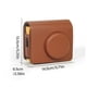 thumbnail image 3 of Weatherproof Camera Carriers Shockproof Structure Breathable Padding Comfortable for MS300 Print Camera brown, 3 of 5