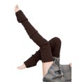 thumbnail image 1 of Dewadbow Women Knitted Leg Warmers Casual Footless Thigh High Socks, 1 of 6
