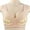 Beige, variant on SMihono No Underwire Lace Bras for Women Sponge Cup Front Closure Bras for Seniors Plus Size Full Coverage Bras No Wire Bras Purple 20