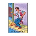 thumbnail image 2 of Playera Estampado De El Borracho Loteria Nacional Fiestas Patrias Septiembre Color Rojo Talla Chica Marca Emil SaEs, 2 of 4
