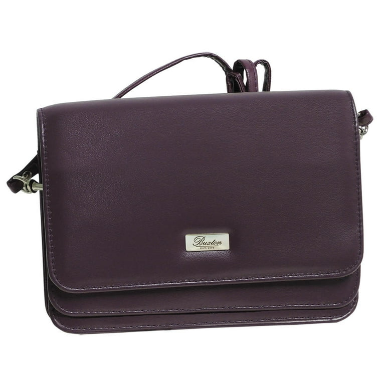 Buxton Double Flap Mini Bag Organizer