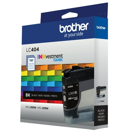 Brother - LC404BK INKvestment Tank Ink Cartridge - Black