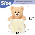 thumbnail image 2 of Peek A Boo Interactive Bear Plush Repeats What You Say Musical Singing Talking Bear Toy Stuffed Animal Electric Gifts Girls Boys, 2 of 5