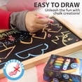 thumbnail image 3 of Joyfy - Tizas para acera (288 unidades), tizas de pizarra al por mayor para niños, útiles escolares para profesores, premios para el aula, relleno para cestas de Pascua y bolsas de regalo, 3 of 6