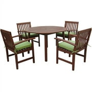 Delahey 5-Piece Dining Set with Round Table, Box 2 of 2