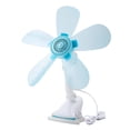 thumbnail image 4 of Ventilador de sobremesa con clip, moderno, eléctrico, silencioso, mini ventilador de escritorio personal Azul, 4 of 9
