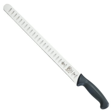 Mercer Culinary Millennia 14" Steel Slicer Knife, Black
